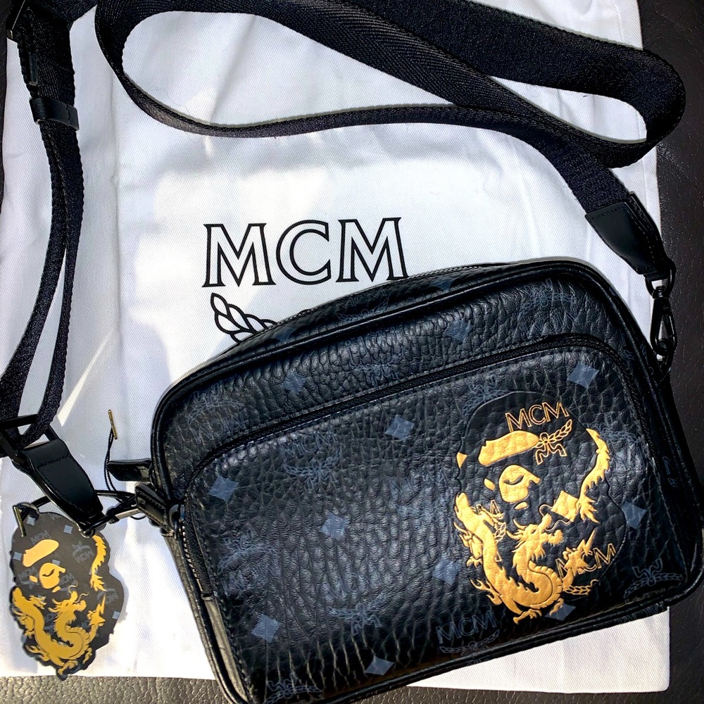 Limited edition MCM & BAPE EXCLUSIVE COLLABORATION
